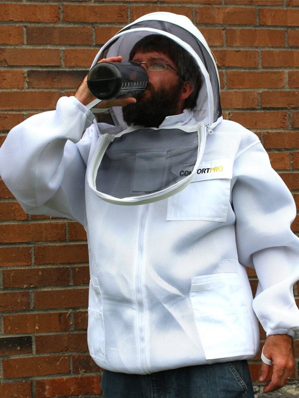 Ventilated Beekeeping Jacket With Fencing Veil ComfortPro